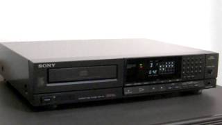 SONY CDP750 CDプレーヤー [upl. by Ignacio]