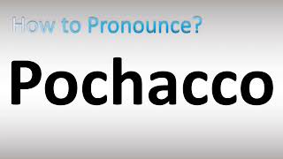 How to Pronounce Pochacco [upl. by Yrred683]