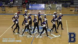 Barbourville High School Dance Team Performs at Barbourville vs Whitley Co Boys Basketball 012221 [upl. by Calabrese]