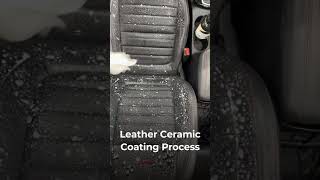 CarPro Leather Ceramic Coating  Prime Car Care  Auto Detailing Studio [upl. by Justine]