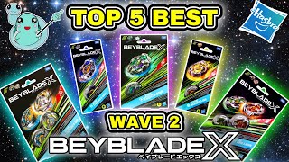 Top 5 BEST HASBRO Beyblade X WAVE 2 Purchases [upl. by Olbap]