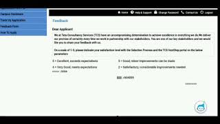 TCS feedback form  filling feedback form on TCS next step portal 🔥🔥🔥 [upl. by Ajup]