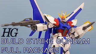 HG Build Strike Gundam Full Package Speed Build [upl. by Enaamuj722]