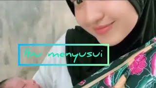 ibu menyusui anak pertama [upl. by Aidekal104]