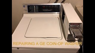 Repairing a GE Coin Operated Washer [upl. by Nidya]