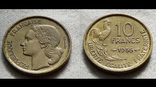 10 Francs  1955  FRANCE [upl. by Carmita]