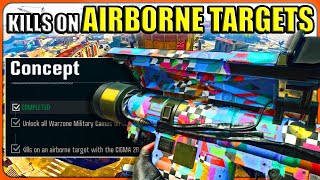 How To Get Kills On Airborne Targets With Cigma In Warzone [upl. by Idas]