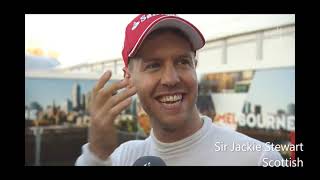 Sebastian Vettel Accents and Impressions Compilation [upl. by Gagne]