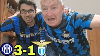 ZIO FABIO SCATENATO InterLazio 31 LIVE REACTION TIFOSI INTERISTI 4K‼️ [upl. by Luttrell]