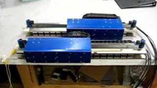 Linear Motor Positioning Stages  SRS00804040A [upl. by Yddub]