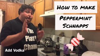 How to make Peppermint Schnapps [upl. by Arvy]