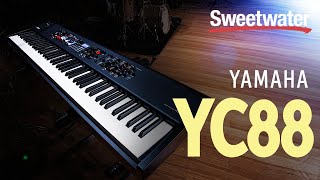 Yamaha YC88 88key Stage Keyboard Demo [upl. by Uwkuhceki487]