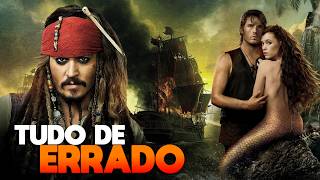 TUDO de ERRADO com PIRATAS DO CARIBE NAVEGANDO EM ÁGUAS MISTERIOSAS [upl. by Maudie975]