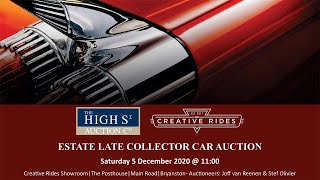 Classic Car Auction  The Louis Coetzer Collection  LIVE [upl. by Charmian9]