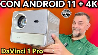 Economico ma molto valido Proiettore con smart TV android e con 4K netfix ecc Wanbo DaVinci 1 Pro [upl. by Stockwell]