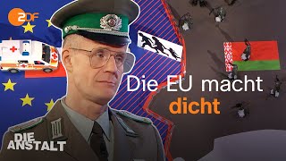 Die Ostgrenze von Polen Eine menschenrechtsfreie Zone  Die Anstalt [upl. by Drol990]