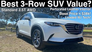 2022 Mazda CX9 Touring TEST DRIVEFULL REVIEW [upl. by Mallorie]