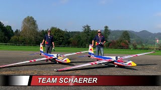 TEAM SCHAERER Synchro Aerobatics [upl. by Abixah]