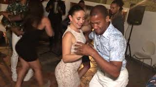 Bailando merengue en Republica Dominicana  Sabor a pueblo [upl. by Eirdua]