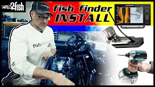 How to Install a Fish Finder  Pro Tips and Tricks for All Models [upl. by Dorn]