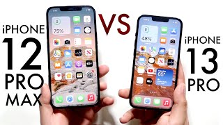 iPhone 13 Pro Vs iPhone 12 Pro Max Comparison Review [upl. by Ita53]