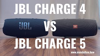 JBL Charge 4 vs JBL Charge 5 [upl. by Awra]