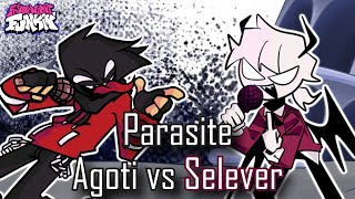 Parasite pero es Agoti vs Selever  Friday Night Funkin [upl. by Ydospahr121]