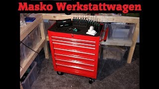 Masko Werkstattwagen  Unboxing und Aufbau [upl. by Oniuqa]