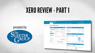 Xero Accounting Software Review  Tutorial  Part 1 [upl. by Alimac]