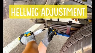 How to Adjust Hellwig Helper Springs [upl. by Brenn131]