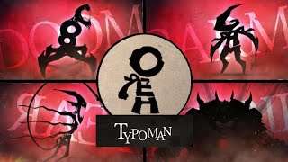 Typoman Remastered  All Bosses [upl. by Yolane]