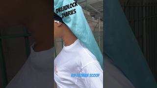 Silk Scarf Loc Cap fyp newvideo haircare [upl. by Atekram]