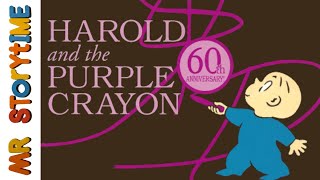 Harold and the Purple Crayon  Mr Storytime  Read Aloud Storybook [upl. by Avalsorim]