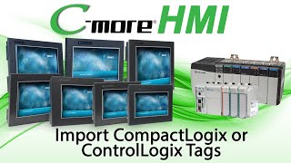 Import Studio 5000 Tags into Cmore Projects at AutomationDirect [upl. by Elatnahs]