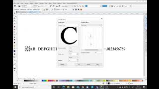 Using CorelDraw to create a True Type Font [upl. by Virnelli]