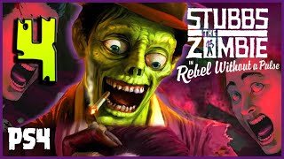 Stubbs the Zombie Remastered Walkthrough Part 4 PS4 XB1 Switch [upl. by Hildick]