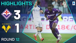 FIORENTINAVERONA 31  HIGHLIGHTS  Kean hattrick for the Viola  Serie A 202425 [upl. by Qirat]