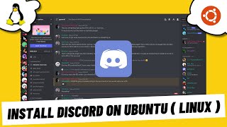 How To Install Discord On Ubuntu  Linux [upl. by Nylemaj908]