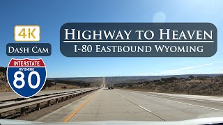 I80 Ultra 4K Eastbound Echo UT To Little America WY Highway to Heaven Dash Cam [upl. by Hadeehuat]