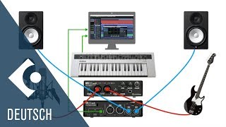 Wie man Audio und MIDI Hardware anschließt  Erste Schritte mit Cubase AI und LE [upl. by Jephum]