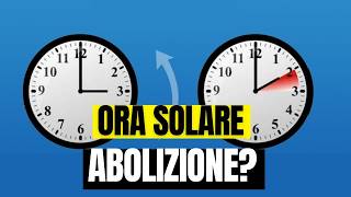 Ora solare 2024 quando dobbiamo spostare le lancette degli orologi [upl. by Ianthe623]