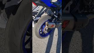 Yamaha R7 Akrapovic exhaust with db killer [upl. by Suilmann]