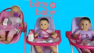 Bitty Baby Doll Feeding Video Name Reveal amp Shout Outs [upl. by Ahsael441]