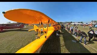 Meeting de La Ferté Alais 2023 le parc avions [upl. by Daggett]