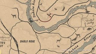 Red Dead Redemption 2 Squirrel Location [upl. by Simah933]