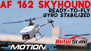 RotorScale AF 162 Skyhound Spy Drone RC Helicopter  Motion RC [upl. by Yllatan]