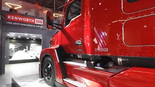 Kenworth 100 T680 Next Gen En Expo Transporte Anpact 2023 [upl. by Nyltyak]