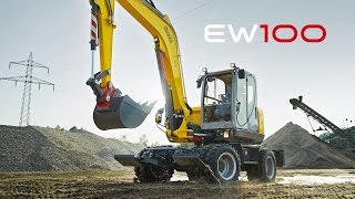 Wacker Neuson Mobilbagger EW100 [upl. by Ailuy]