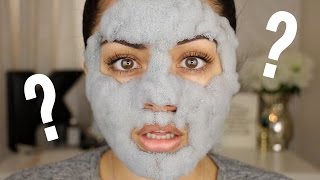 Bubble Clay Mask DOES IT WORK [upl. by Enilauqcaj307]