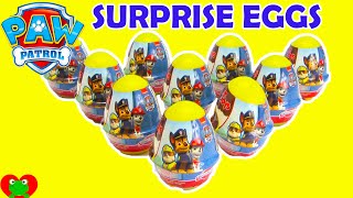 Paw Patrol Chocolate Surprise Eggs [upl. by Stoll391]